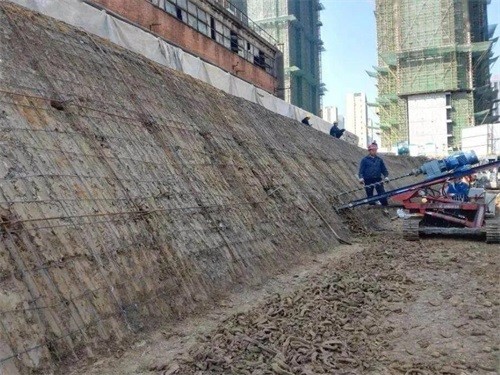 郎溪建筑边坡支护